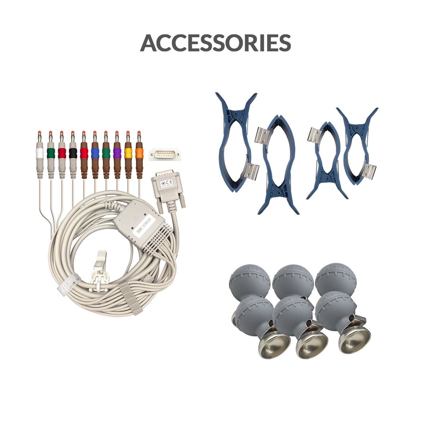 iCare® ECG Cables (Bulb & Clamp Type)