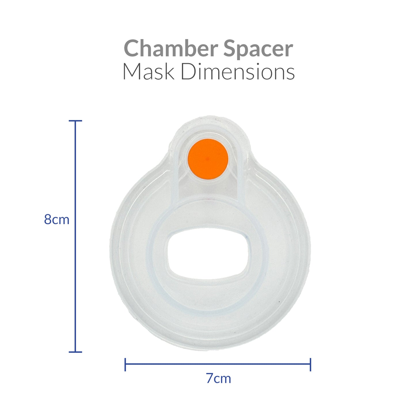 iCare SE03 MediSpacer Chamber Spacer for 0-18 Months Old with Small Mask