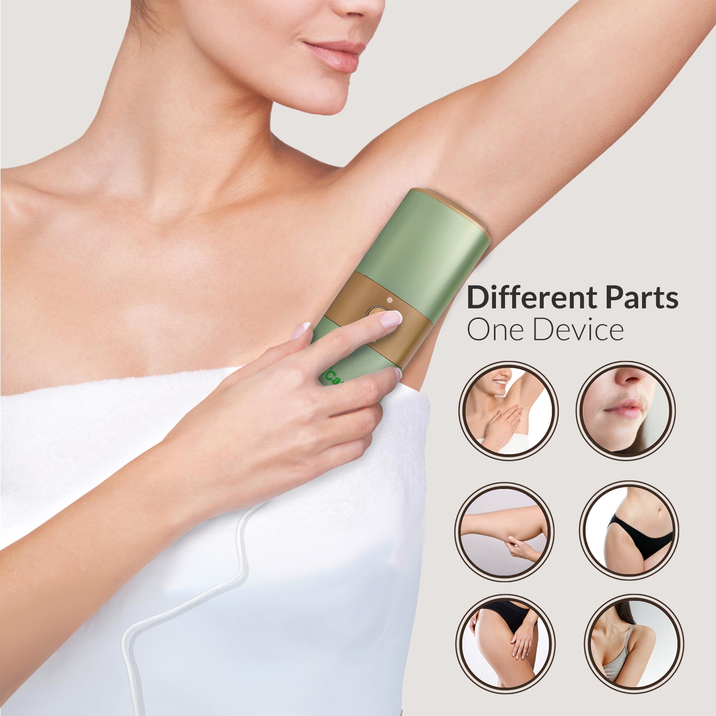 iCare® YT201 IPL Hair Removal Laser Type Device