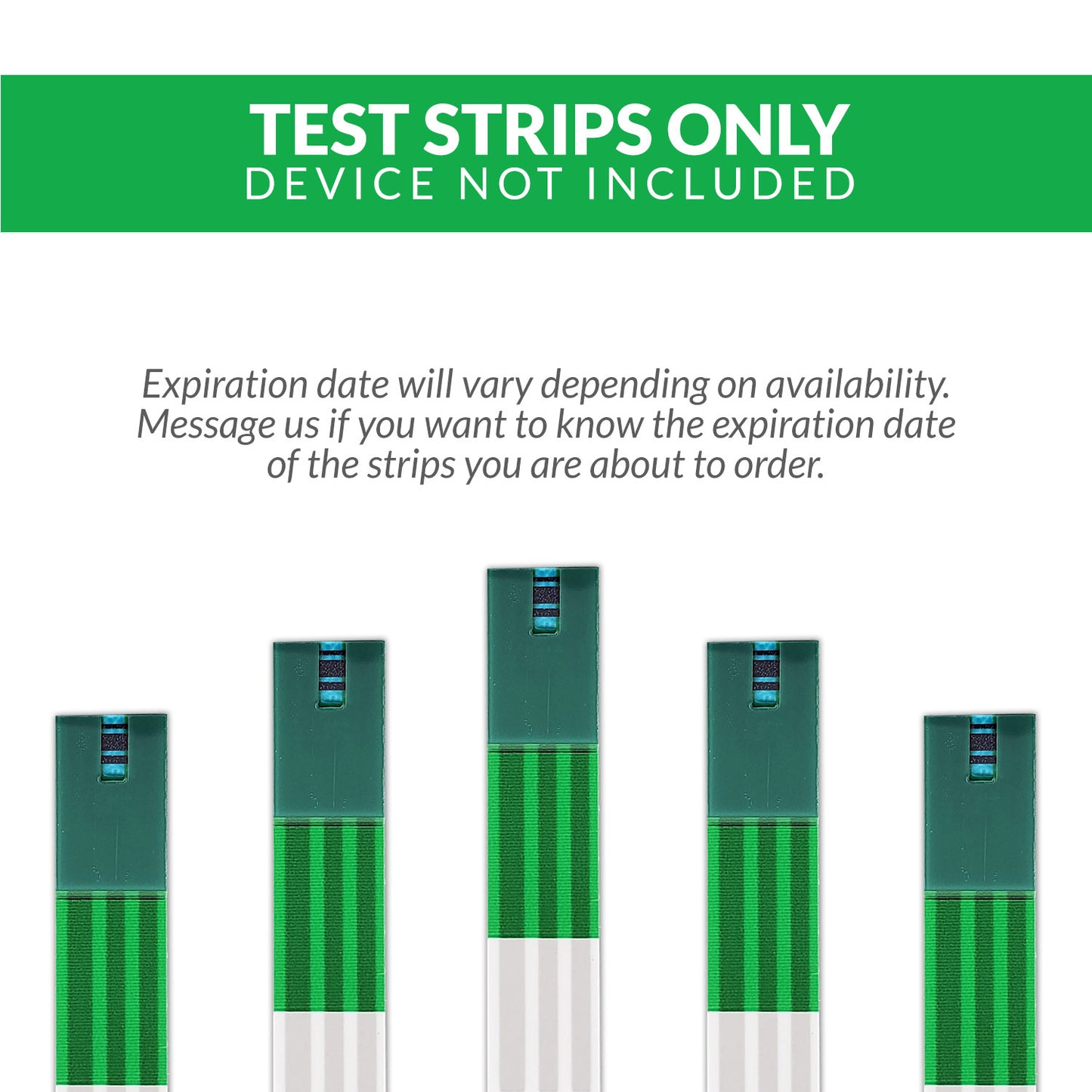 iCare® On Call EZII Test Strips 25/50/100/200 Pieces in Vial➜ ONLY COMPATIBLE WITH EZII GLUCOSE METER