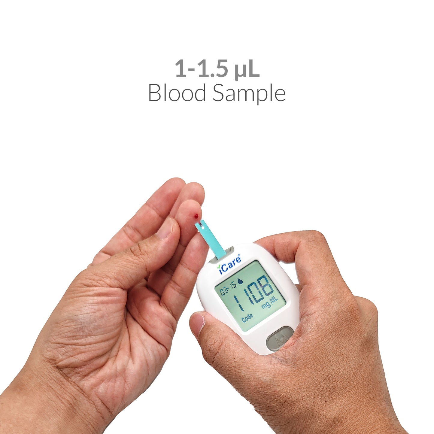iCare U25 Uric Acid Analyzer Complete set + 25pcs Test Strips & 25pcs Lancets