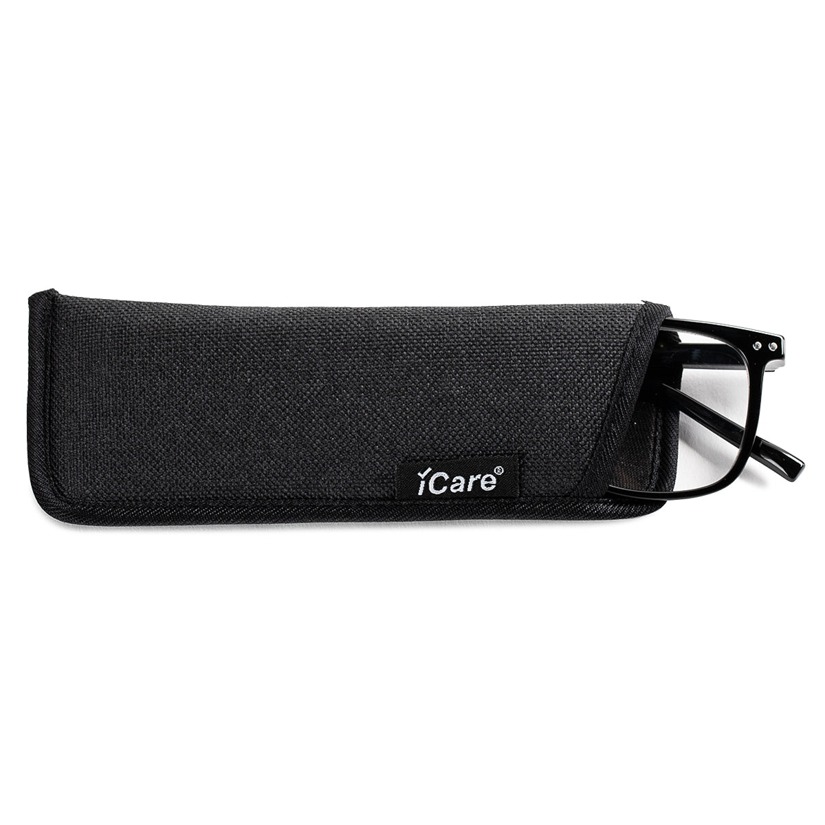 iCare® RS504 Classic Black Oval Reading Glasses