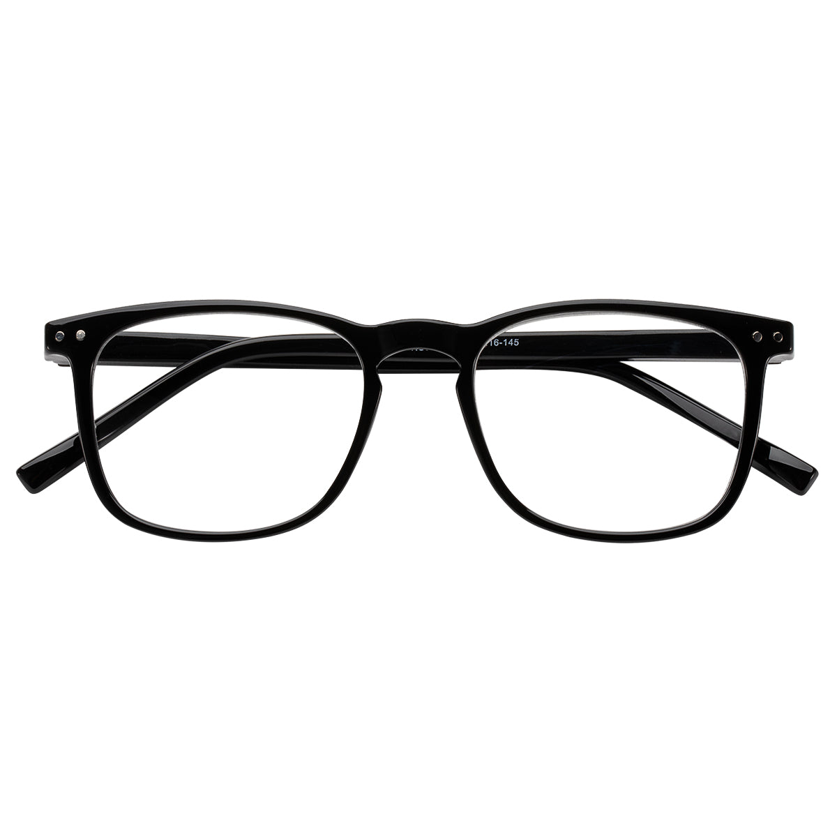 iCare® RS504 Classic Black Oval Reading Glasses