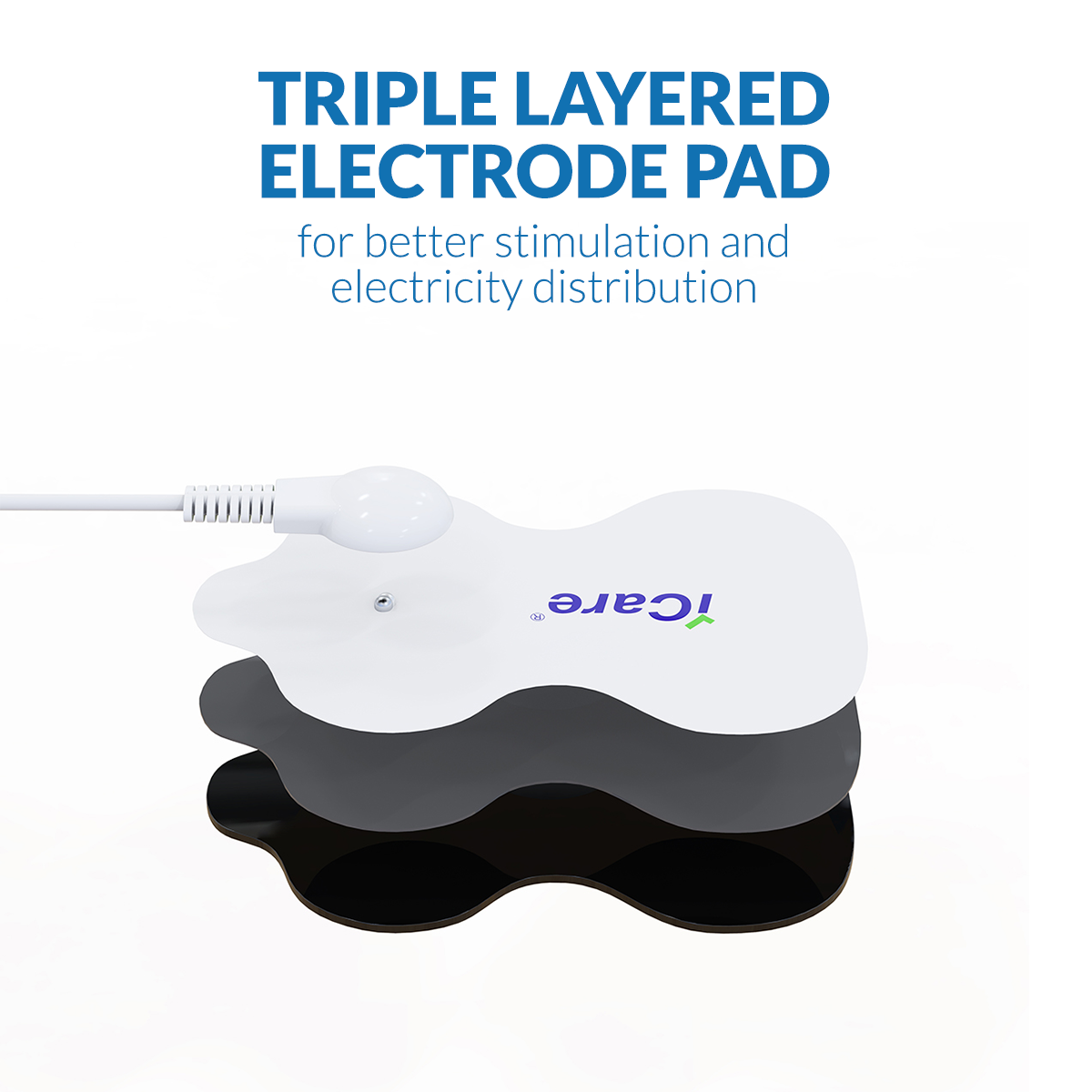 iCare® FQ221 Electronic Nerve Stimulator, 5 Modes, Automatic and Manual Function