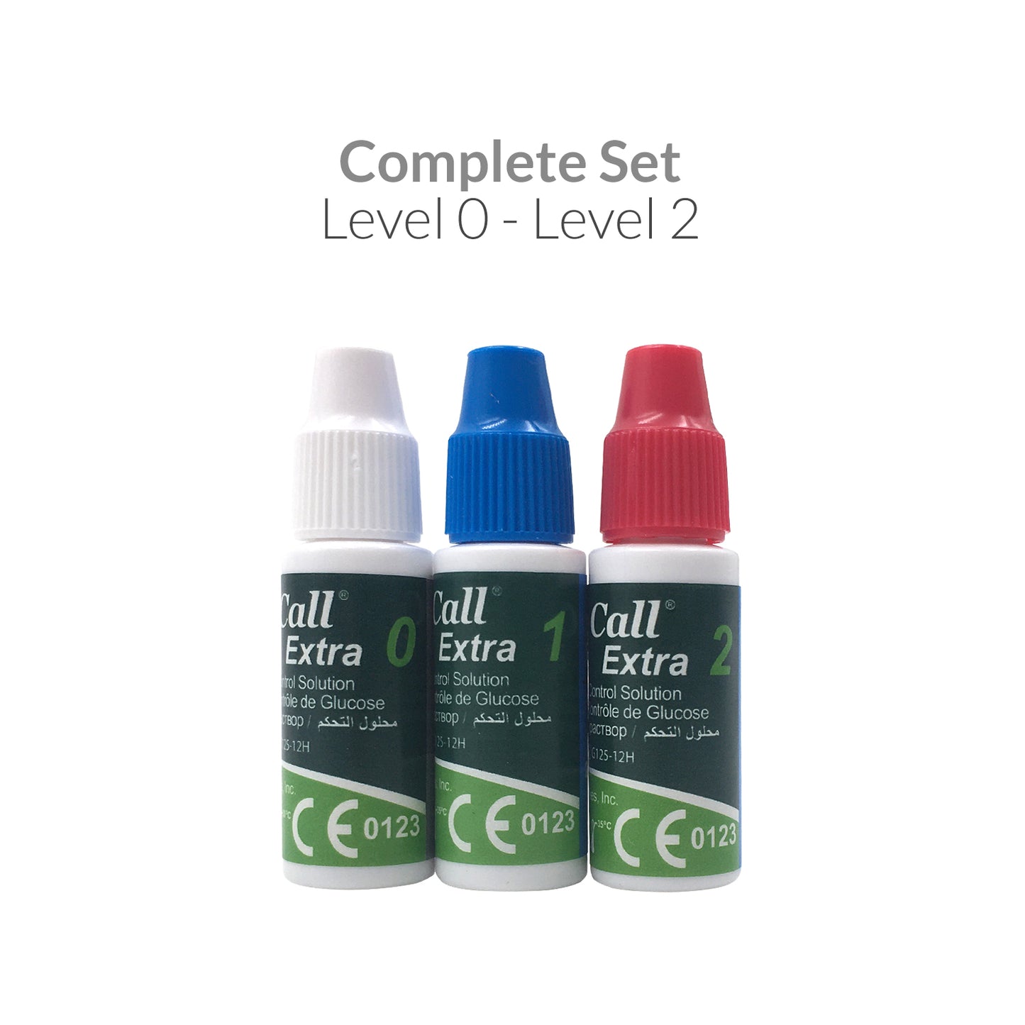 iCare® On Call Extra Control Solution Level 0 to Level 2