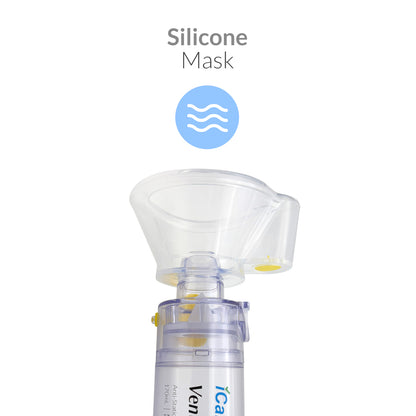 iCare SE07 VentoChamber Chamber Spacer for 2-12 Years Old with Medium Mask