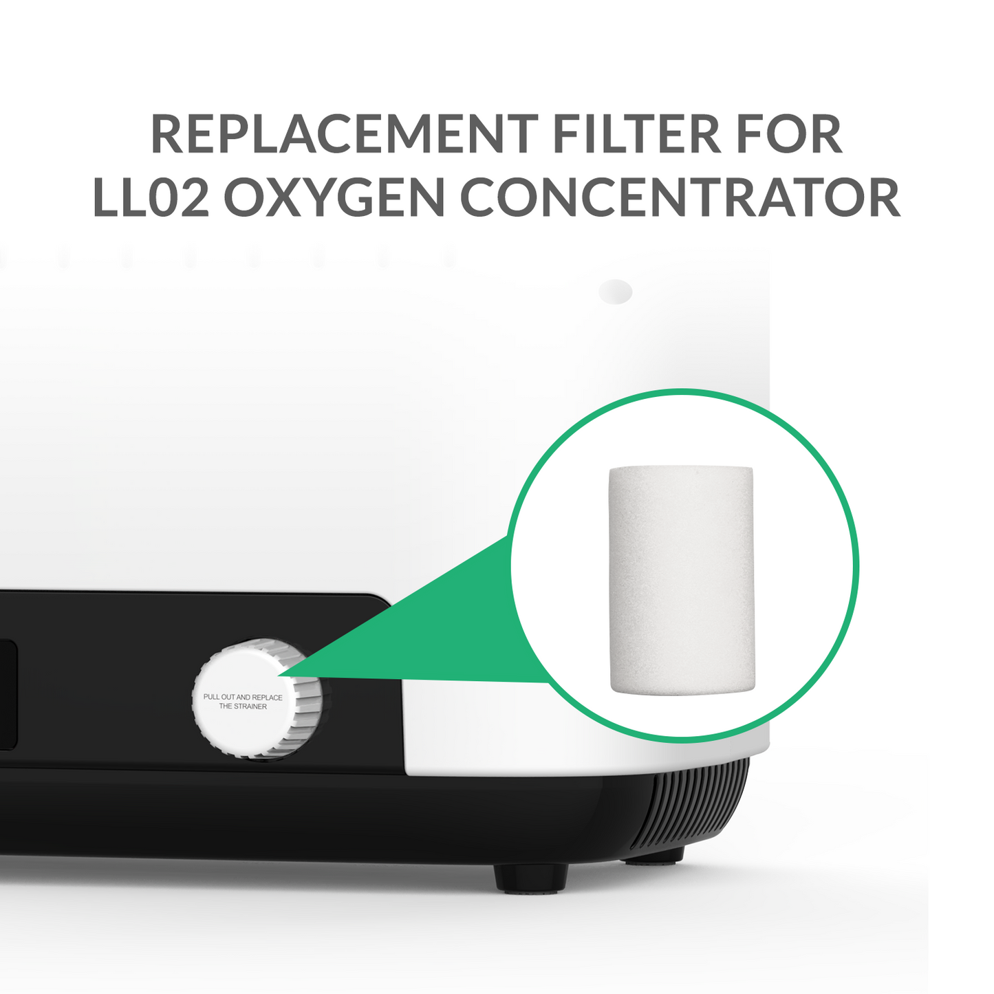 iCare Extra Filter for LL02 Oxygen Concentrator