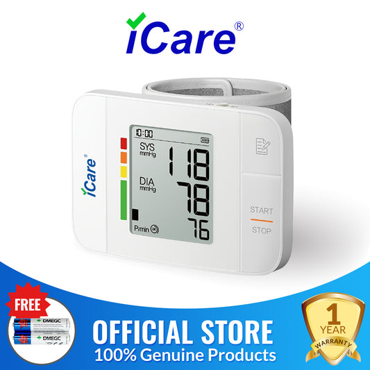 iCare CK118 Wrist Type Automatic Blood Pressure Monitor Digital, Voice Function