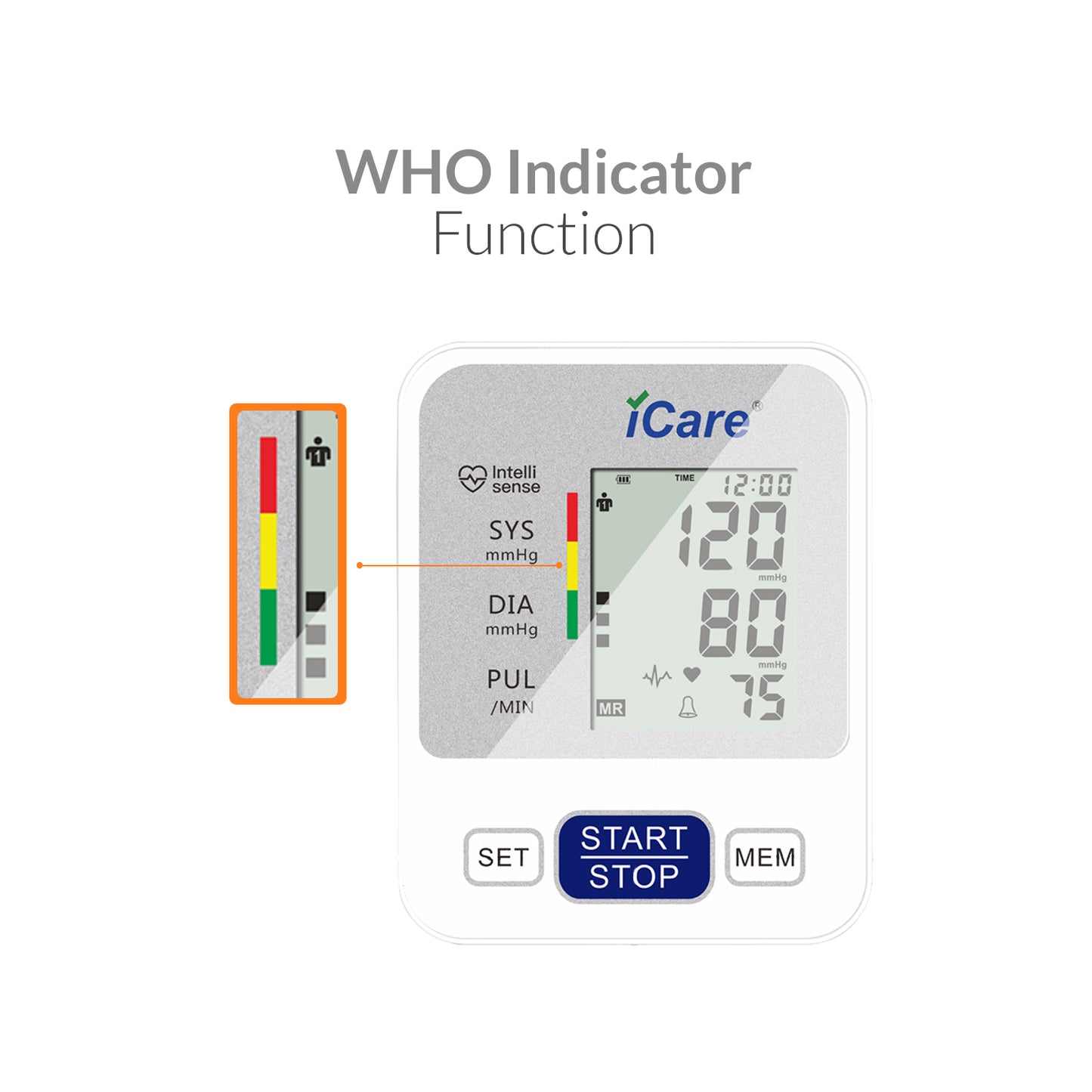 iCare Bundle Deal 26 AG50 Glucose Meter + CK238 Digital BP Monitor