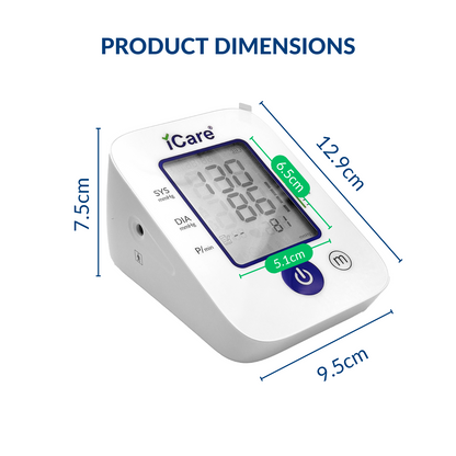 iCare CK320 USB Powered Automatic Digital Blood Pressure Monitor, Large 22-45cm Arm Cuff