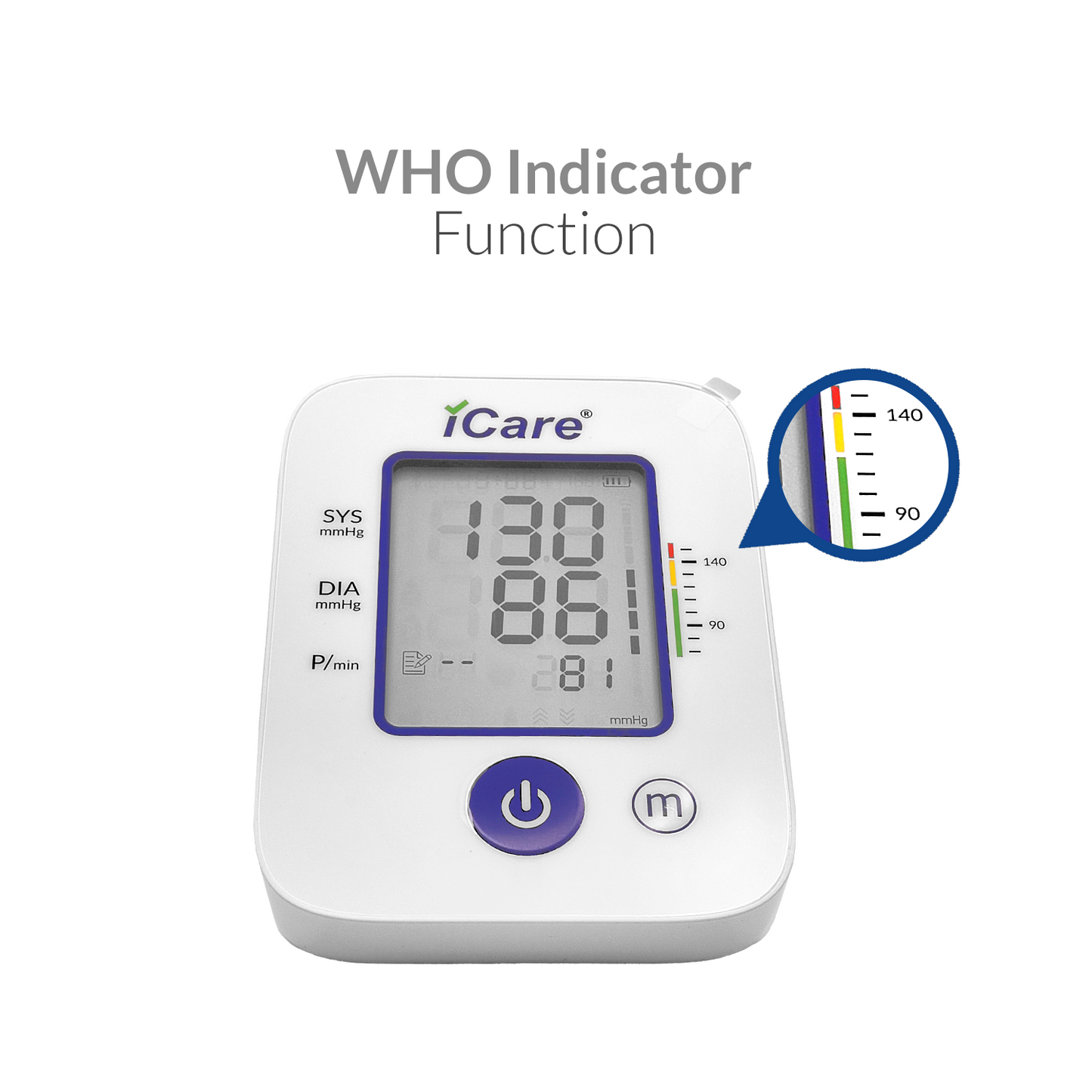 iCare Bundle Deal 31 OCP50 Glucose Meter + CK320 Digital BP Monitor, Blood Sugar Kit with Blood Pressure Monitor Bundle