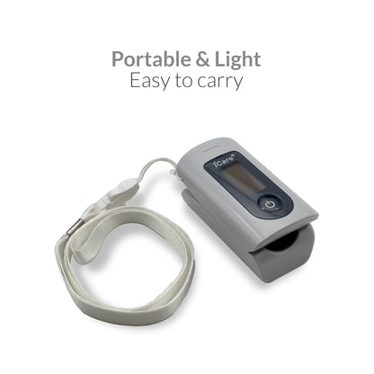 iCare OX006 Fingertip Pulse Oximeter with Spo2 and Pulse Rate Reading