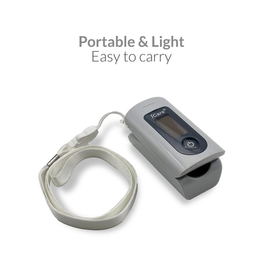 iCare OX006 Fingertip Pulse Oximeter with Spo2 and Pulse Rate Reading