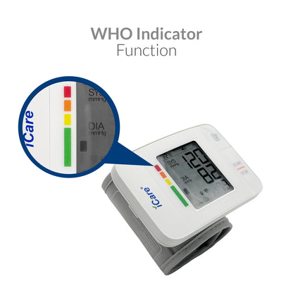 iCare CK118 Wrist Type Automatic Blood Pressure Monitor Digital, Voice Function