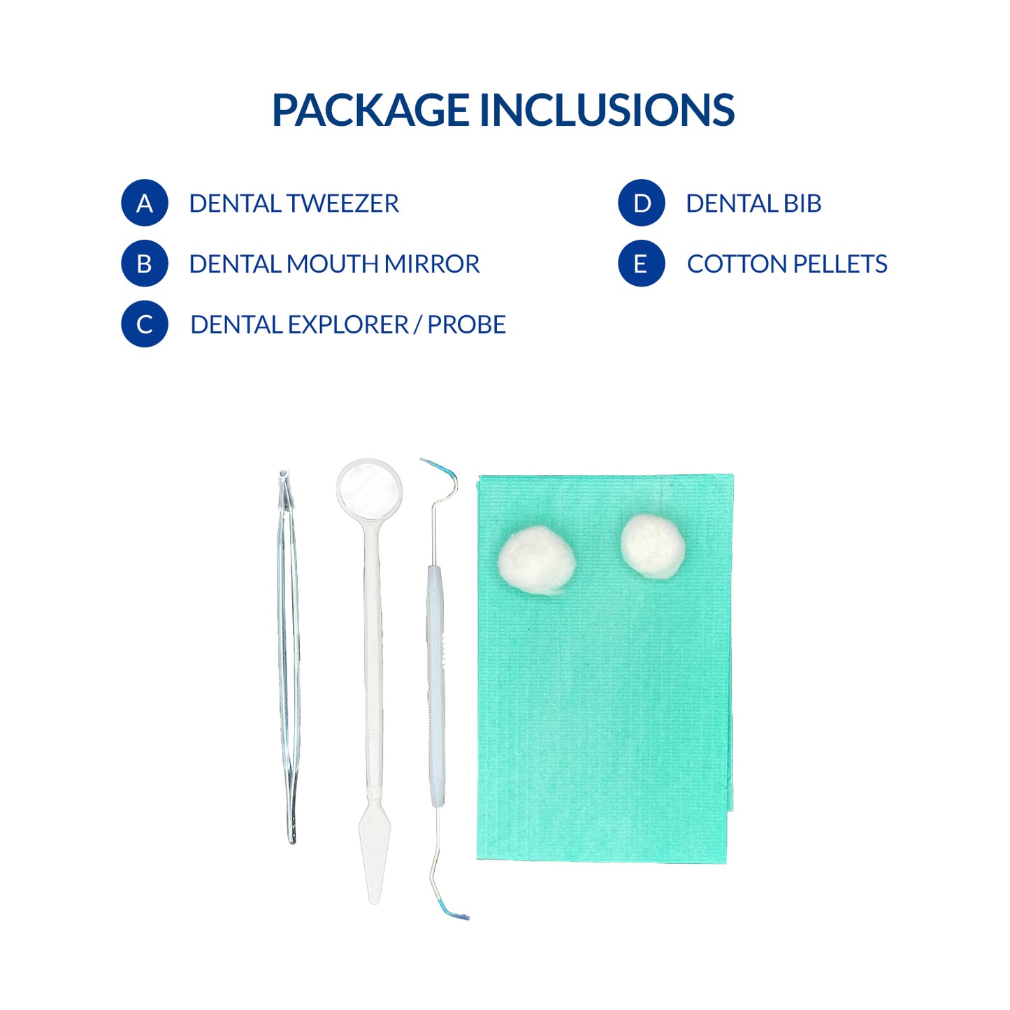 iCare Disposable Sterile Oral Dental Set