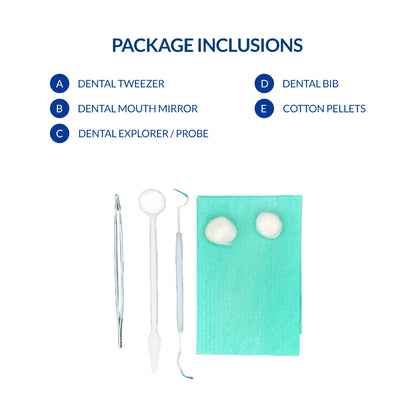 iCare Disposable Sterile Oral Dental Set