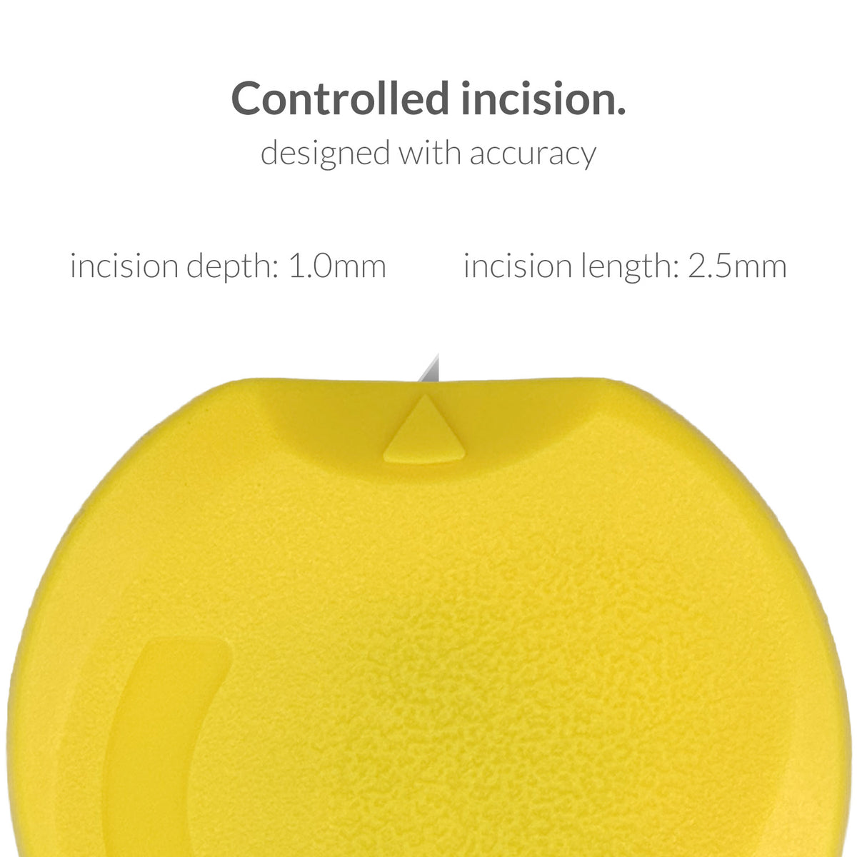 iCare SafeEdge Neo Heel Incision Safety Lancet for Newborn Blood Sampling, Sterile, Single-Use, Latex Free, Comfort Grip, Safety Engineered