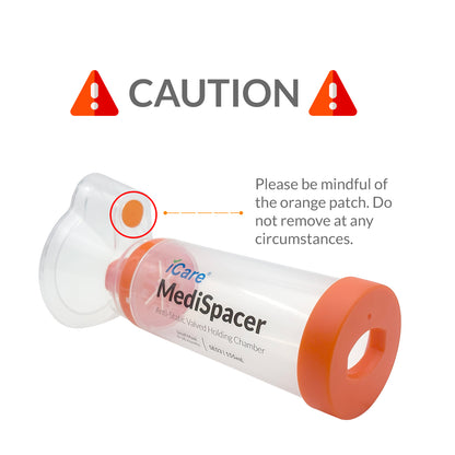 iCare SE03 MediSpacer Chamber Spacer for 0-18 Months Old with Small Mask