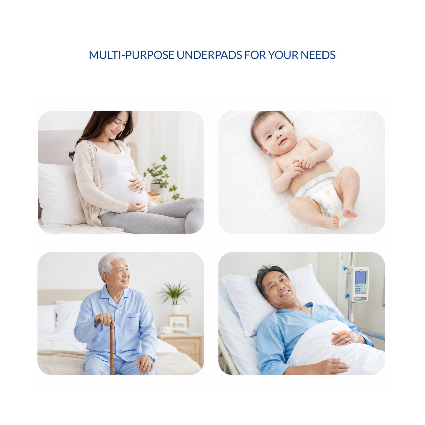 iCare 10pcs Disposable Underpads Large (60x90)