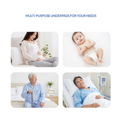 iCare 10pcs Disposable Underpads Large (60x90)