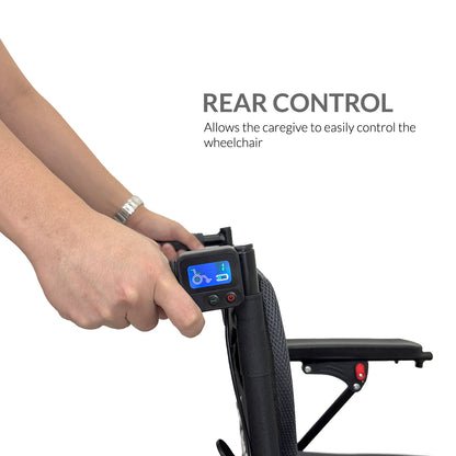 iCare EX210 Aluminum Electric Wheelchair with Lithium Battery