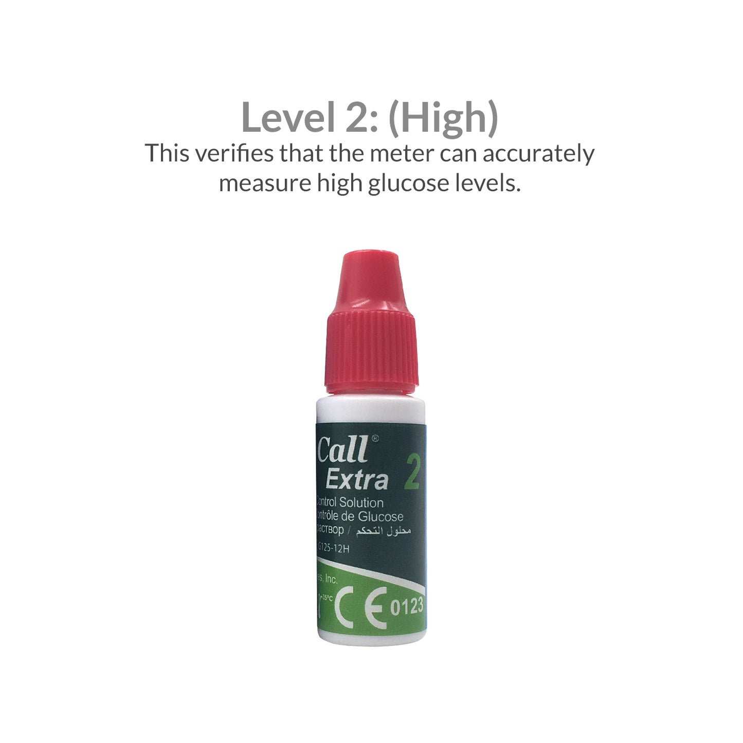 iCare® On Call Extra Control Solution Level 0 to Level 2