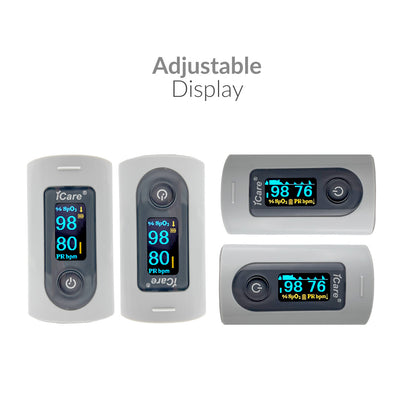 iCare OX006 Fingertip Pulse Oximeter with Spo2 and Pulse Rate Reading