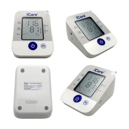 iCare CK321 Rechargeable Automatic Blood Pressure Monitor Digital , Large Arm Cuff 22-45cm BP Monitor