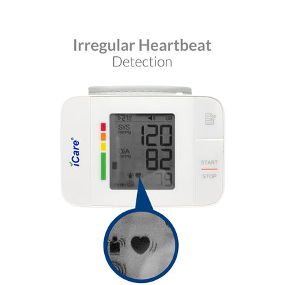 iCare CK118 Wrist Type Automatic Blood Pressure Monitor Digital, Voice Function
