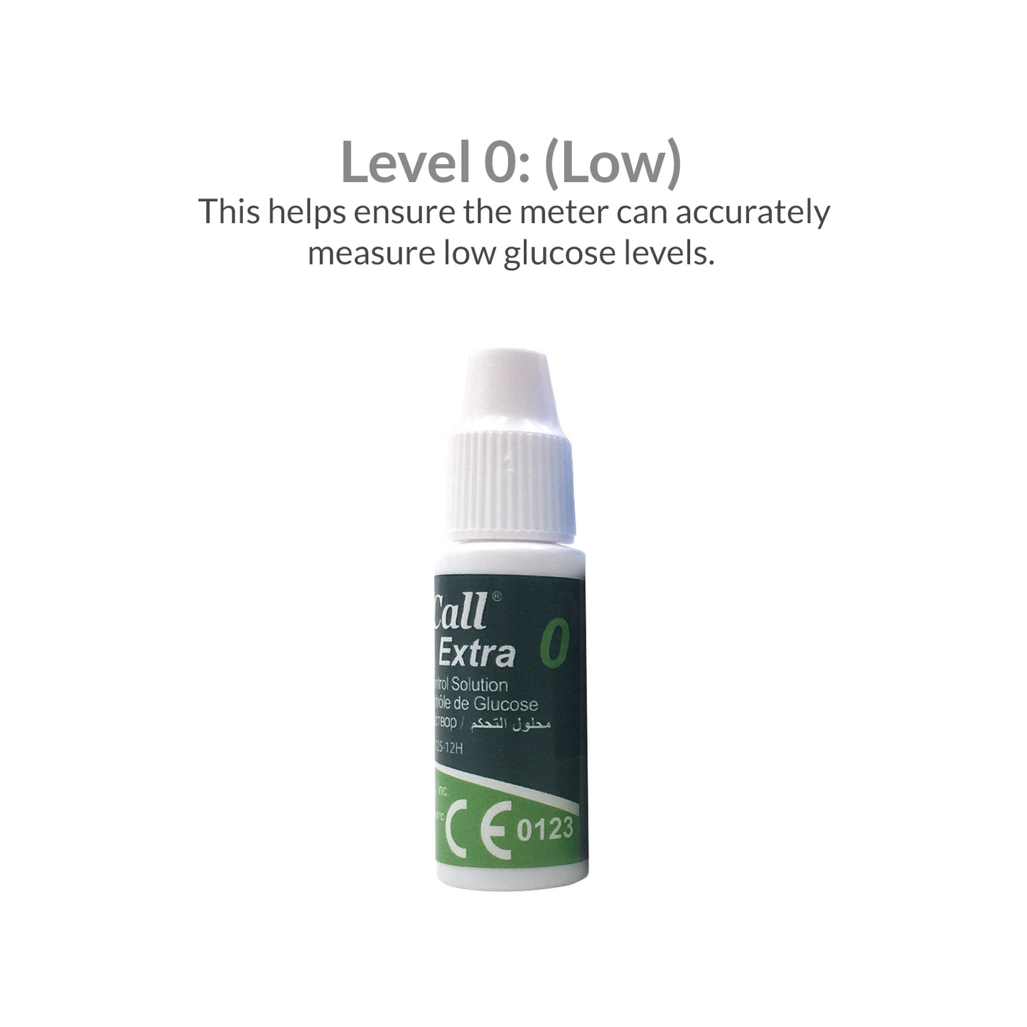 iCare® On Call Extra Control Solution Level 0 to Level 2