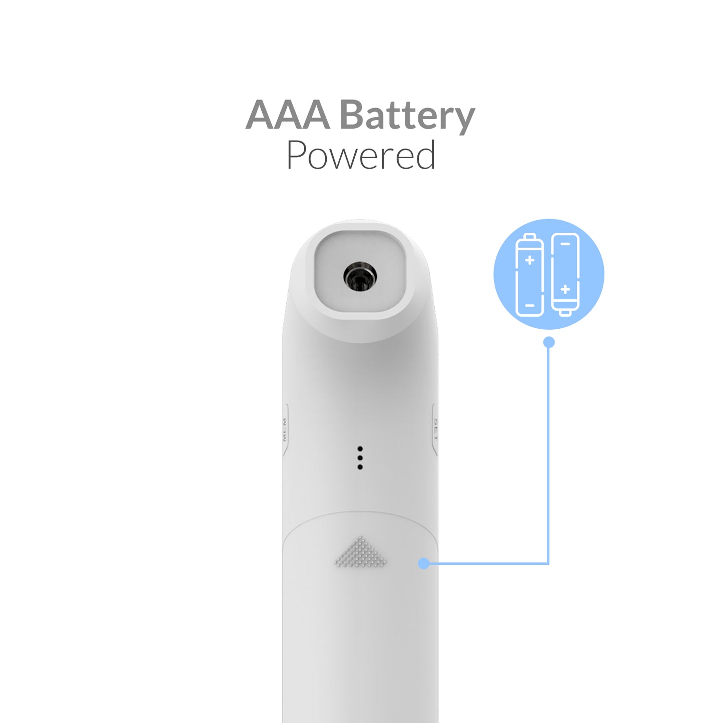 iCare® E66 Contactless Infrared Forehead Thermometer with Fever Alarm for Adults, Children Batteries Included