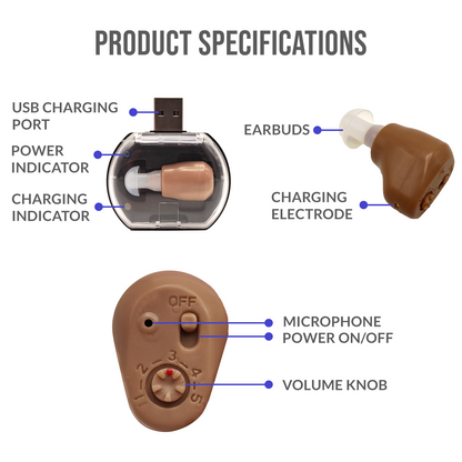 HA01 Rechargeable Hearing Aid