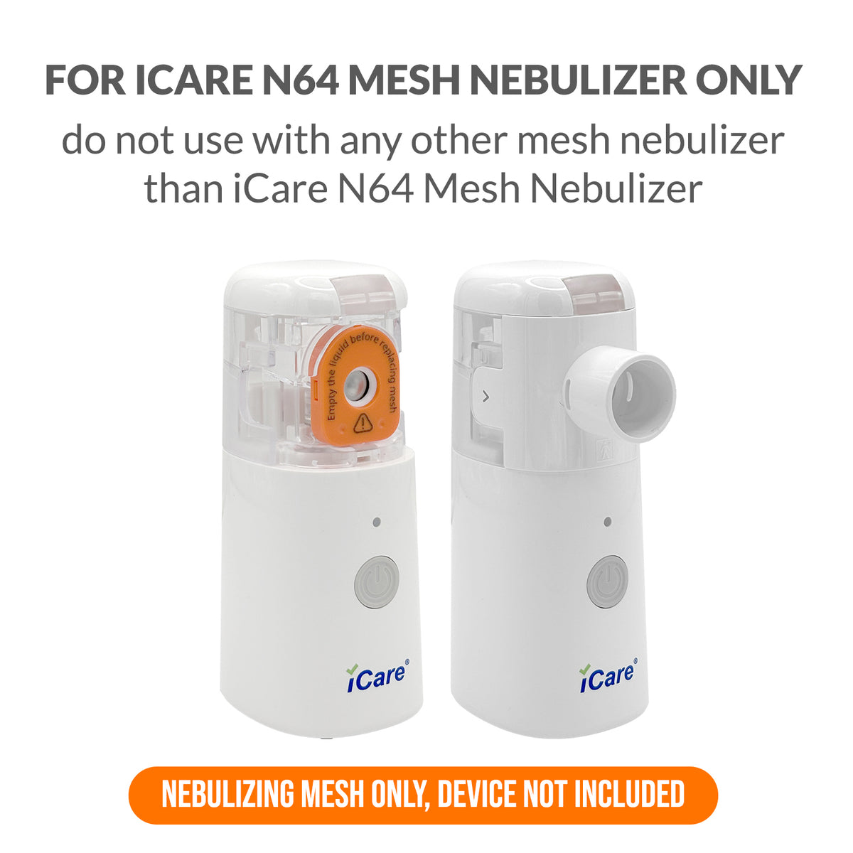 iCare 2pcs Nebulizing Mesh Replacement for N64 Mesh Nebulizer