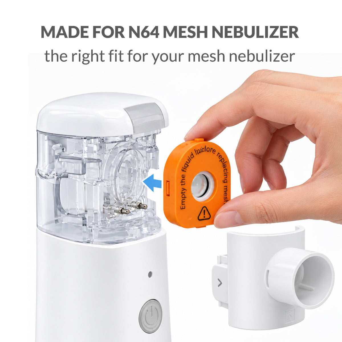 iCare 2pcs Nebulizing Mesh Replacement for N64 Mesh Nebulizer
