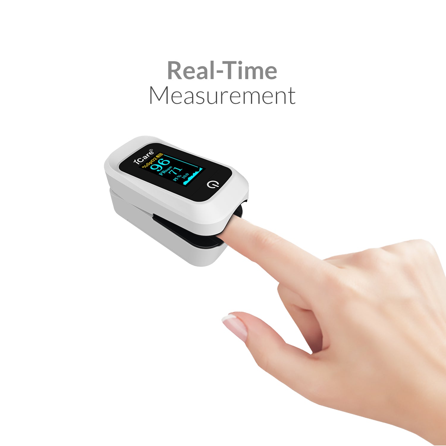 iCare Bundle Deal 34 OX001 Fingertip Pulse Oximeter + N61 MediMist Compressor Nebulizer Kit Bundle