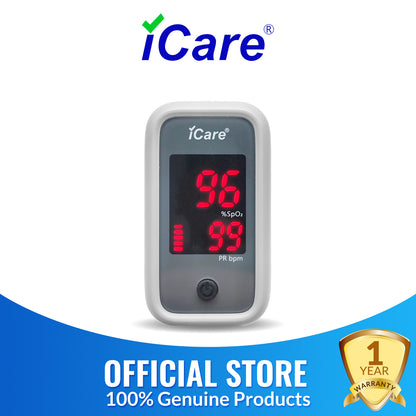 iCare OX002 Fingertip Pulse Oximeter with SpO2 and Pulse Rate Reading