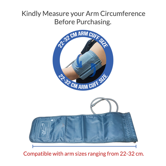 iCare CK262 Rechargeable Automatic Blood Pressure Monitor with Voice Broadcast and Light Indicator