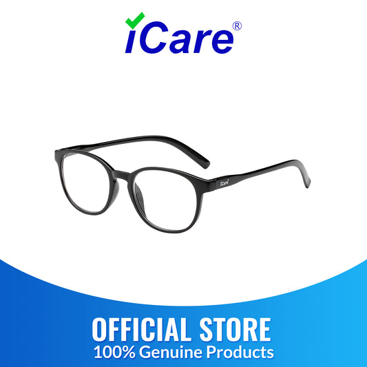 iCare® RS503 Round Black Reading Glasses