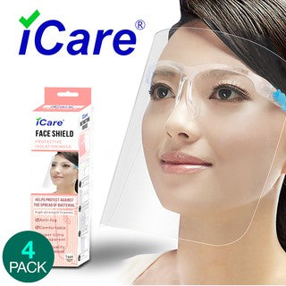 iCare®ff04 (4 Packs) Face Shields